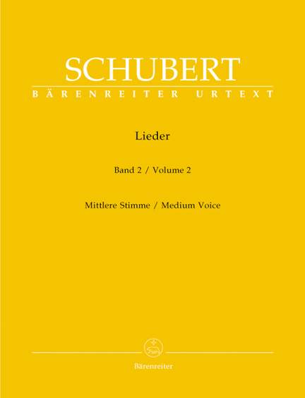 Schubert: Lieder Volume 2 (op. 26-79) (Urtext)