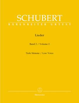 Schubert: Lieder Volume 2 (op. 26-79) (Urtext)