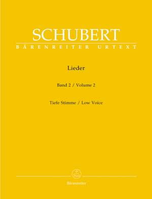Schubert: Lieder Volume 2 (op. 26-79) (Urtext)