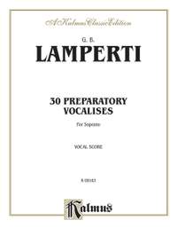 G.B. Lamperti: 30 Preparatory Vocalises