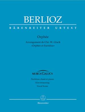 Gluck: Orphée. (Version by Hector Berlioz 1859) (F-G) (Urtext)