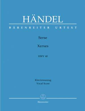 Handel, GF: Serse (Xerxes) (HWV 40) (It) (Urtext)