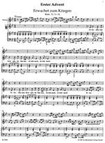 Telemann: Harmonischer Gottesdienst - Advent and Christmas Cantatas (Medium Voice) Product Image