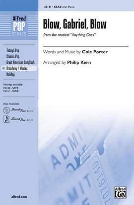 Cole Porter: Blow, Gabriel, Blow (from Anything Goes) SAB