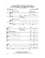 O, to Make a Jubilant Song SATB Product Image