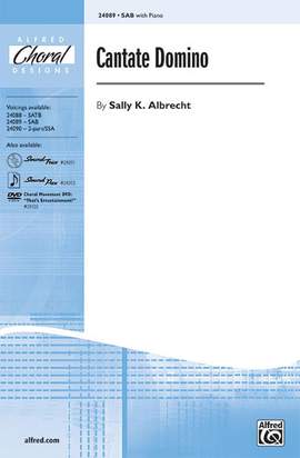 Sally K. Albrecht: Cantate Domino SAB