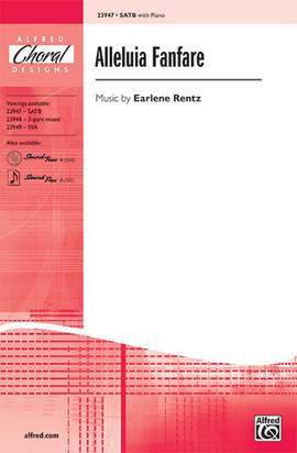Earlene Rentz: Alleluia Fanfare SATB