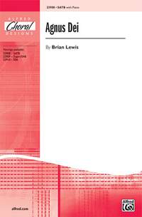Brian Lewis: Agnus Dei SATB