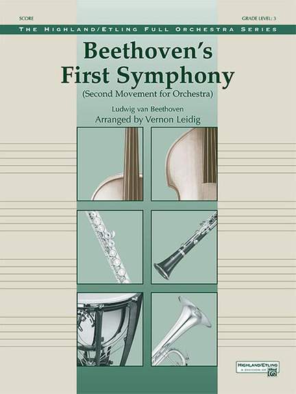 Beethoven's First Symphony, Second Movement