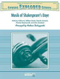 William Brade/John Dowland/Claude Gervaise/Antony Holborne/Thomas Ravenscroft: Musik of Shakespeare's Daye