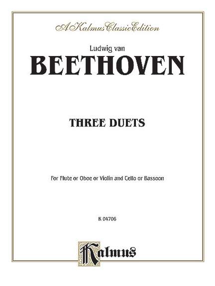 Ludwig Van Beethoven: Three Duets