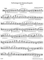 Gruetzmacher, F: Technology of Violoncello Playing, Op.38. Twenty-four Etudes for Violoncello solo Product Image
