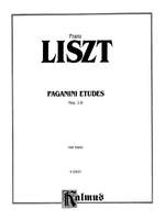 Franz Liszt: Paganini Etudes Product Image