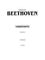 Ludwig van Beethoven: Variations, Volume II Product Image