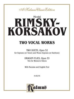 Nicolai Rimsky-Korsakov: Two Vocal Works, Op. 52, 53