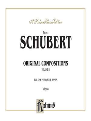 Franz Schubert: Original Compositions for Four Hands, Volume II