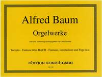 Baum, Alfred: Fantasie über BACH