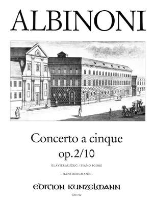 Albinoni, Tommaso: Concerto op.2/10