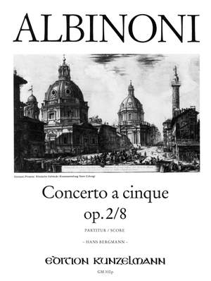 Albinoni, Tommaso: Concerto op.2/8