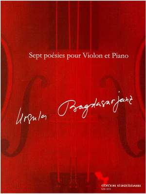 Bagdasarjanz, Ursula: Sept poésies