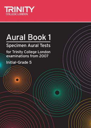 Trinity Guildhall Aural Tests from 2007 Book 1 Initial-Grade 5 (+CD)