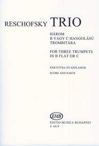 Reschofsky, Sandor: Trio for trumpets