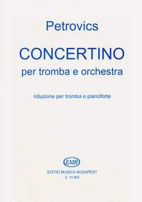 Petrovics, Emil: Concertino for trumpet (trumpet & piano)