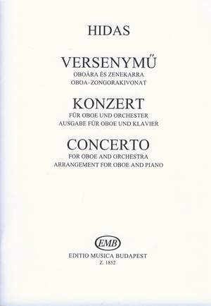 Hidas, Frigyes: Oboe Concerto (oboe & piano)