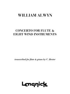 Alwyn: Concerto for Flute & 8 wind instruments