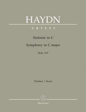 Haydn, FJ: Symphony No. 97 in C (Hob.I:97) (Urtext)