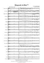 Gershwin, George: Rhapsody in Blue (brass band score) Product Image
