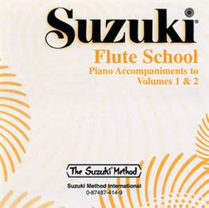 Suzuki Flute School CD, Volume 1 & 2 Piano Acc.