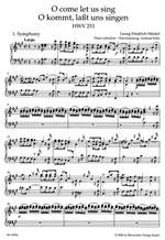 Handel, GF: O come let us sing (HWV 253) (E-G) (Chandos Anthem) (Urtext) Product Image