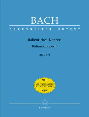 Bach, JS: Italian Concerto (BWV 971) (Urtext)