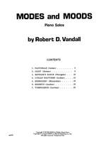 Robert D. Vandall: Modes and Moods Product Image