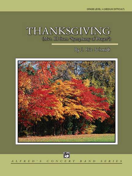 J. Eric Schmidt: Thanksgiving