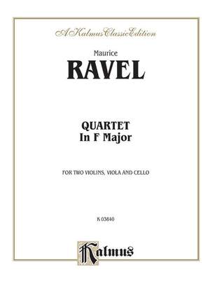 Maurice Ravel: String Quartet in F Major