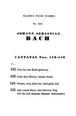 Johann Sebastian Bach: Cantatas No. 142-145 Product Image