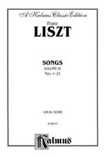 Franz Liszt: Songs, Volume III Product Image