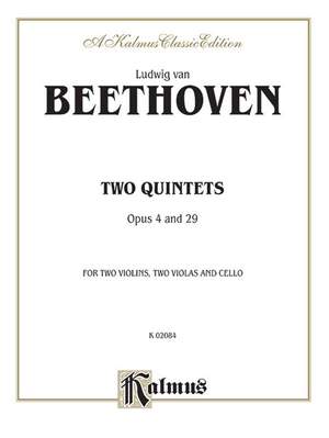 Ludwig Van Beethoven: Two Quintets, Op. 4 and Op. 29