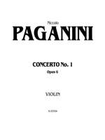 Niccolò Paganini: Concerto No. 1, Op. 6 Product Image