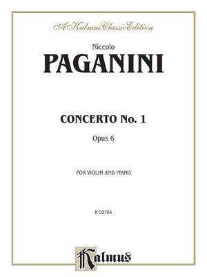 Niccolò Paganini: Concerto No. 1, Op. 6