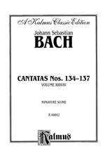 Johann Sebastian Bach: Cantatas No. 134-137 Product Image