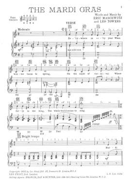 Maschwitz, E: Mardi Gras, The