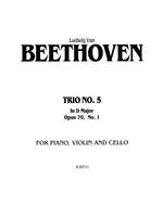 Ludwig van Beethoven: Piano Trio No. 5, Op. 70 No. 1 Product Image