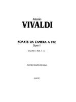 Antonio Vivaldi: Sonatas de Camera a Tre, Op. 1 (Volume II, Nos. 7-12) Product Image