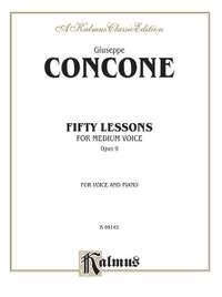 Giuseppe Concone: Fifty Lessons, Op. 9