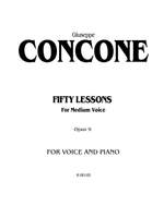 Giuseppe Concone: Fifty Lessons, Op. 9 Product Image