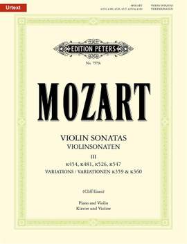 Mozart: Violin Sonatas Volume 3