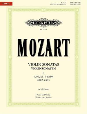 Mozart: Violin Sonatas Volume 2